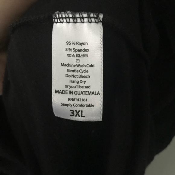 Lularoe Black Irma 3xl EUC - Picture 3 of 3